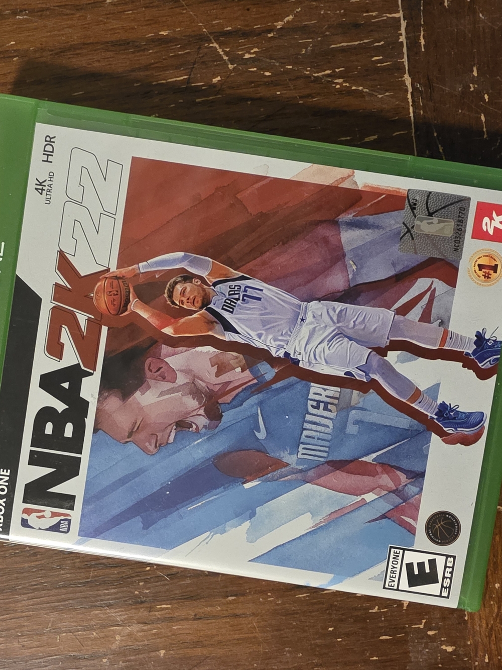 Microsoft NBA 2K22 Game - White, Blue, Red Cover Art